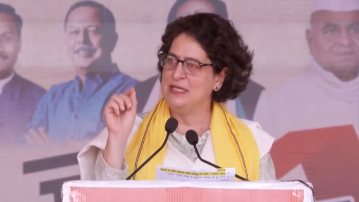 प्रियंका गांधी ने MP में की बड़ी घोषणा: कांग्रेस सरकार बनने पर शुरू होगी ‘पढ़ो-पढ़ाओ योजना’ बच्चों को हर महीने मिलेंगे 500-1500 रुपए
