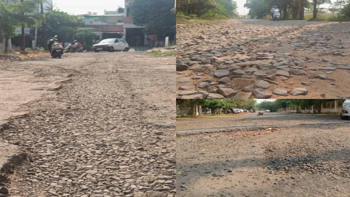 राजधानी में 10 साल से जर्जर सड़कों का दर्द लेकर करेंगे मतदान: विकास यात्रा हुई, कायाकल्प योजना आई, लेकिन नहीं हुआ कई सड़कों का निर्माण