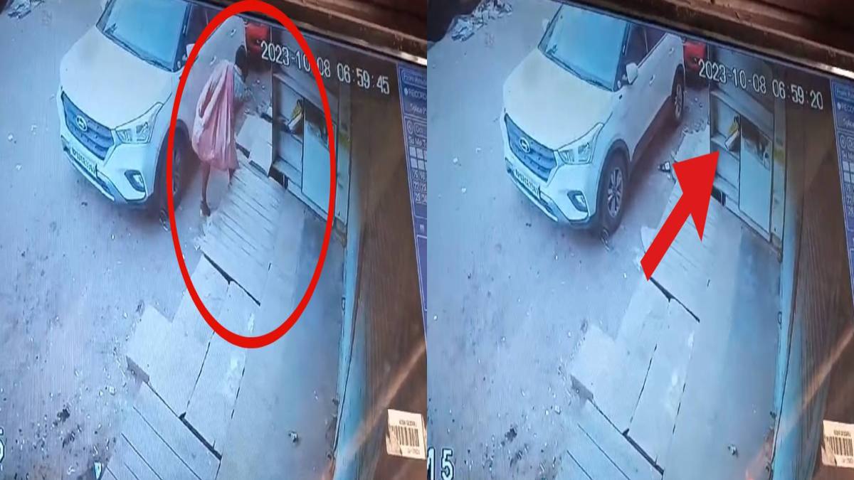 कबाड़ बीनने वाला रुपयों से भरा थैला ले गया: दो दिन बाद पकड़ में आया, दुकानदार ने कर दी जमकर पिटाई