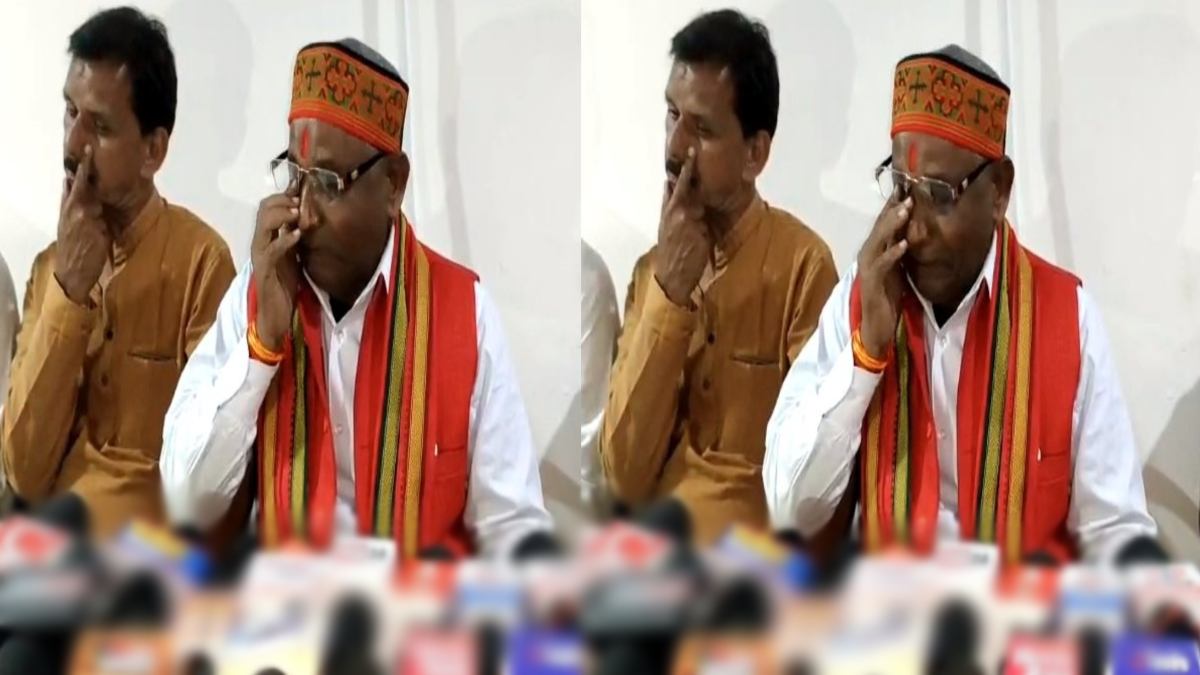 टिकट कटा तो रोने लगे बीजेपी विधायक: बोले- मेरा क्या कसूर है, जो मुझे टिकट नहीं दिया