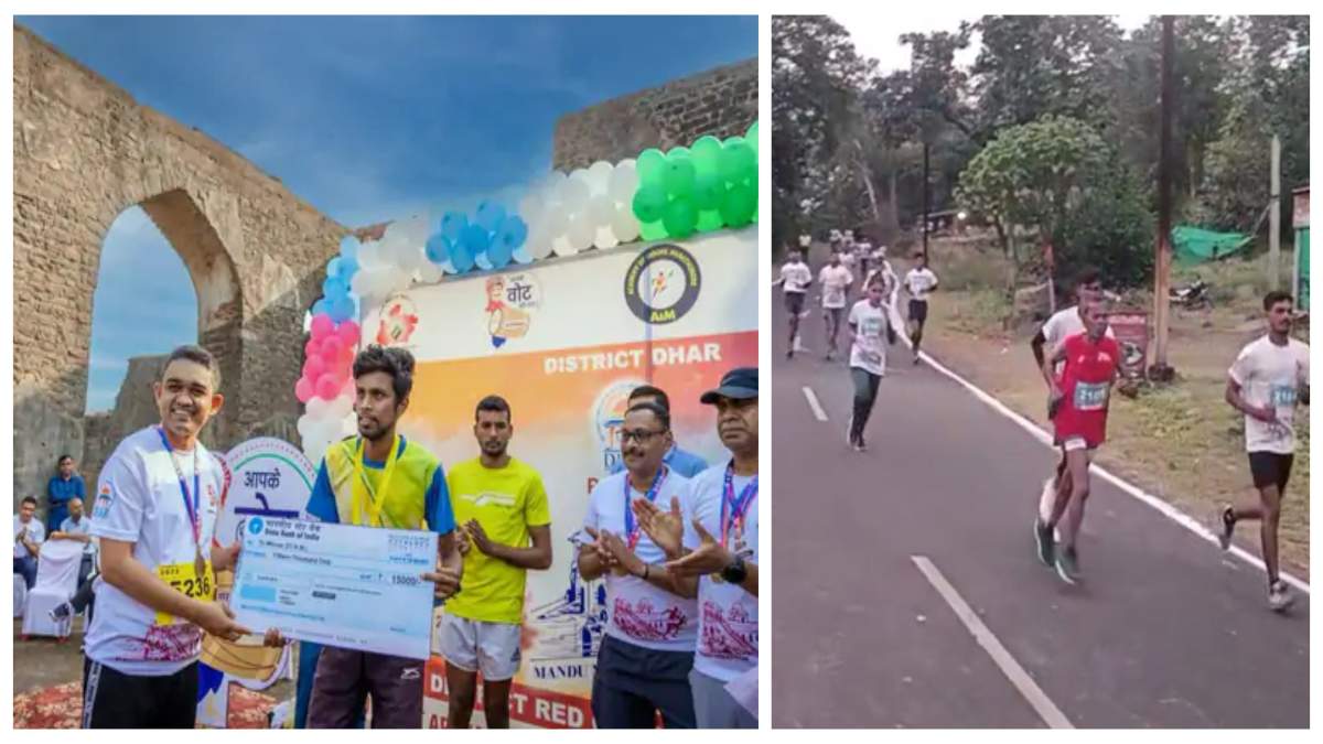 रन फॉर वोट मैराथन दौड़ का आयोजन: देश भर के प्रतिभागी हुए शामिल, लोकतंत्र के प्रति आस्था का दिखा अद्भुत नजारा  