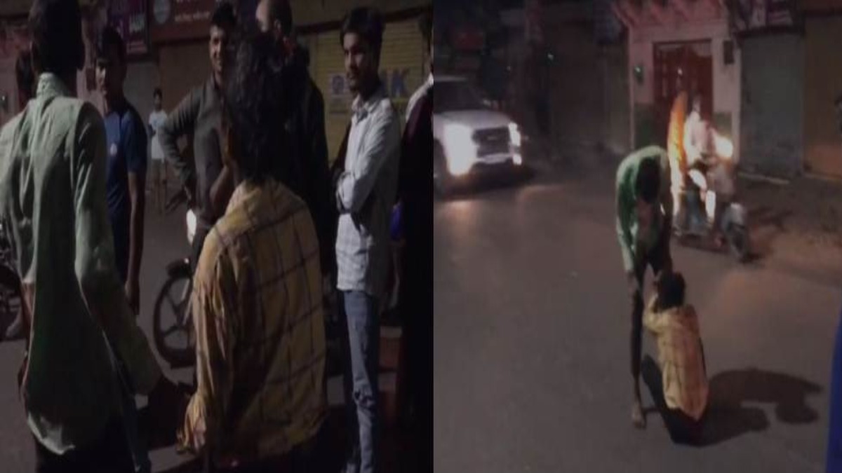 नशे में धुत युवती का बीच सड़क पर हंगामा: सोशल मीडिया पर वीडियो वायरल, जांच में जुटी पुलिस