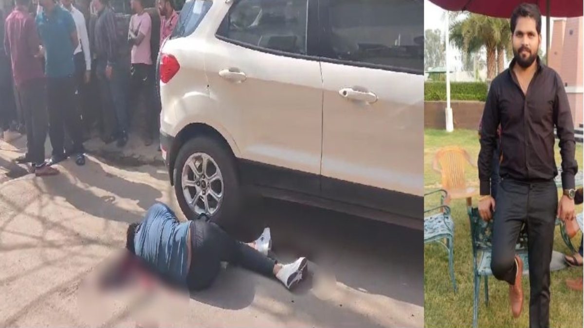 सरपंच की गोली मारकर हत्या के बाद गांव में तनाव: आक्रोशित परिजनों ने आरोपियों के घरों में लगाई आग, बड़ी संख्या में पुलिस तैनात