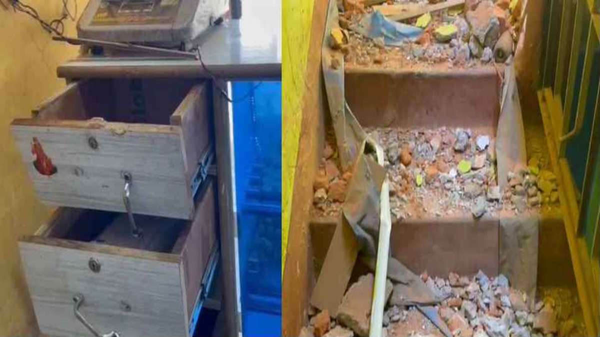 CG NEWS : शातिर चोर मिठाई दुकान की वेंटिलेटर तोड़कर कैश काउंटर से ले उड़े नगदी, जांच में जुटी पुलिस
