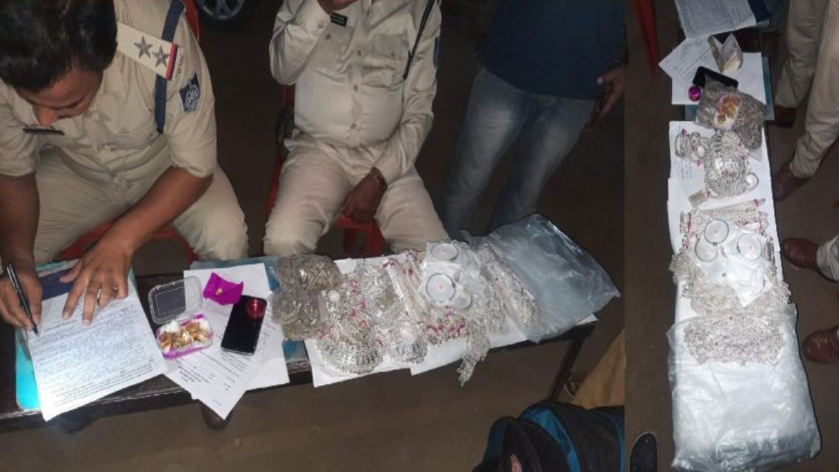 MP के नामी ज्वेलर्स का वाहन राजस्थान में पकड़ायाः गाड़ी से 18 किलो सोना और 50 किलो चांदी बरामद