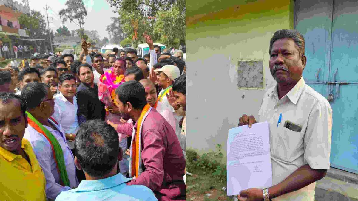 टिकट को लेकर कांग्रेस नेताओं में नाराजगी, पार्टी प्रदेश सचिव ने दिया इस्तीफा, उधर प्रत्याशी बनाए जाने के बाद देवभोग पहुंचने पर जनक ध्रुव का जोरदार स्वागत