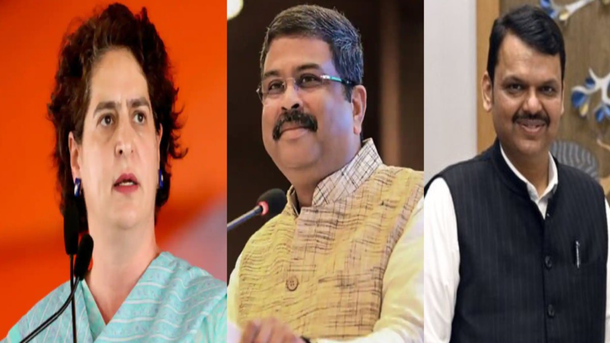 CG में राष्ट्रीय नेताओं के हाथ चुनावी कमान : लगातार हो रहे दौरे, आज कांग्रेस के लिए प्रियंका, बीजेपी से केंद्रीय मंत्री और डिप्टी सीएम फडणवीस करेंगे प्रचार