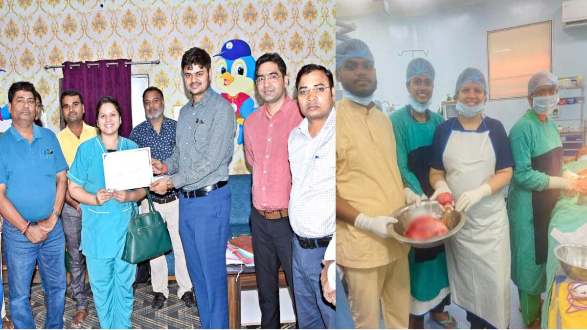 CG NEWS : धरती के भगवानों का कलेक्टर ने किया सम्मान, डॉक्टरों ने जटिल ऑपरेशन कर निकाला था 5 किलो का ओवेरियन ट्यूमर