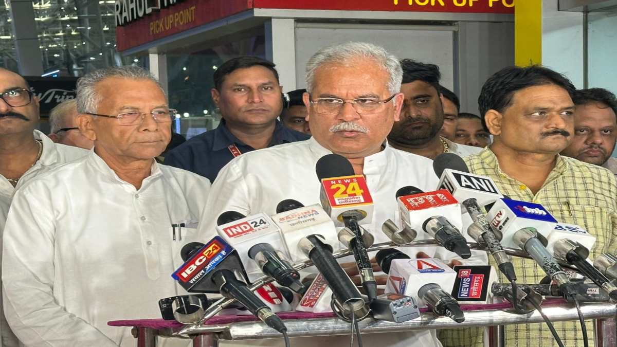BJP की दूसरी लिस्ट पर CM भूपेश बघेल ने कसा तंज, कहा- भाजपा हारे हुए लोगों पर लगा रही दांव