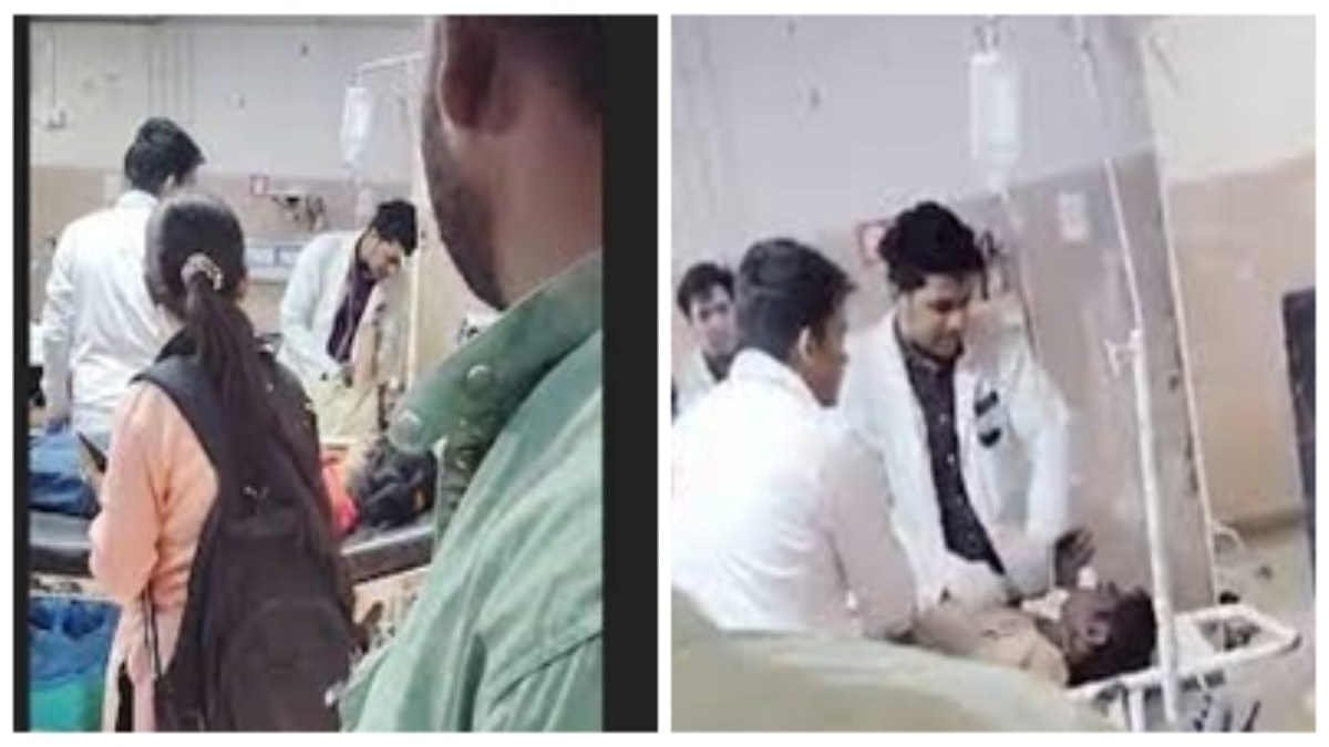 इंदौर के एमवाय अस्पताल में मरीज के साथ मारपीट: VIDEO वायरल होने के बाद जूनियर डॉक्टर निलंबित  