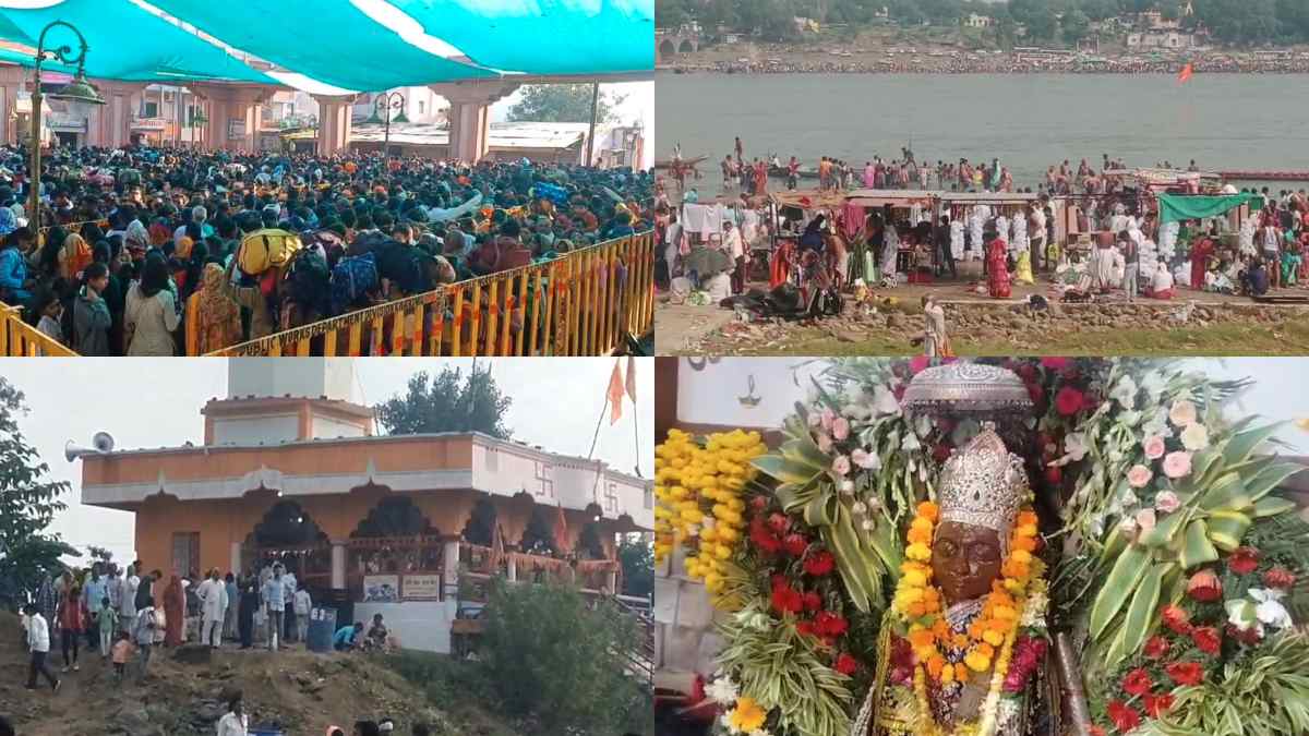 भूतड़ी अमावस्या: ओंकारेश्वर में उमड़ी श्रद्धालुओं की भीड़, नर्मदा नदी के घाटों पर पिंडदान, कालियादेव मेले में बड़ी संख्या में पहुंचे लोग
