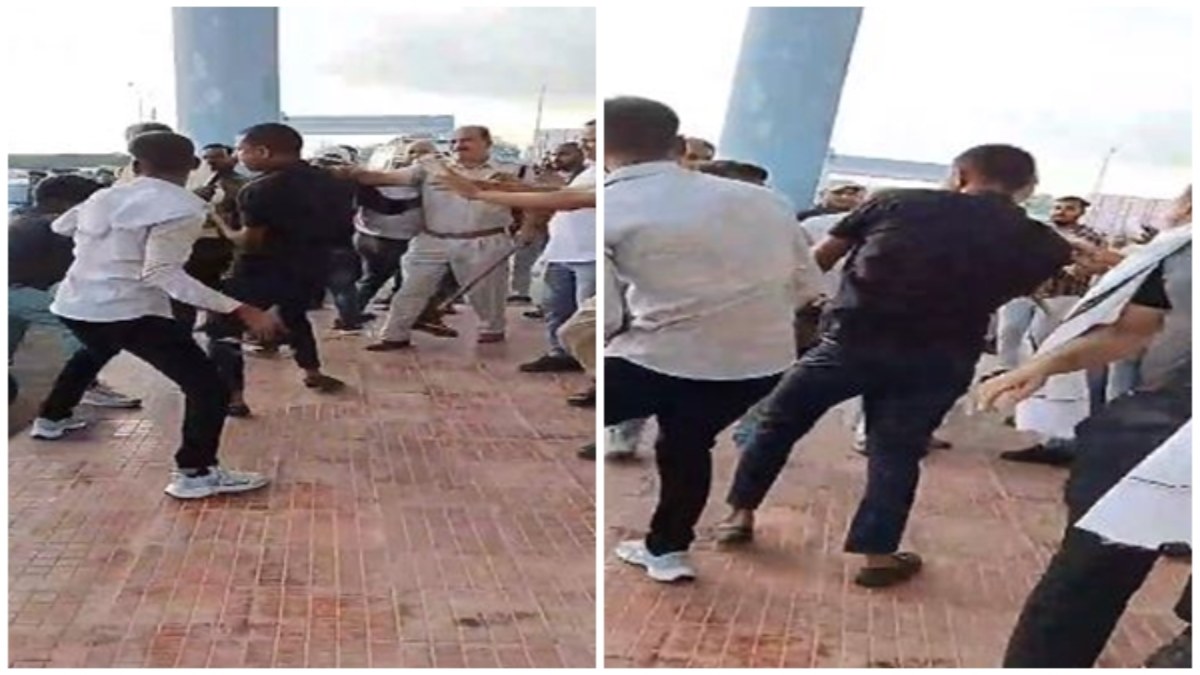 दो पक्षों में विवाद के बाद मारपीट: जमकर चले लाठी-डंडे, पुलिस मूकदर्शक बन देखती रही तमाशा   