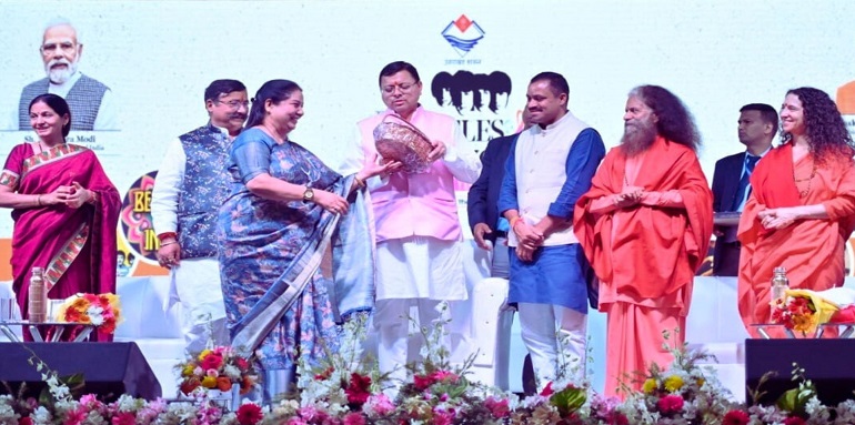 ऋषिकेश में द बीटल्स और द गंगा फेस्टिवल का आगाज, CM धामी ने किया उद्घाटन