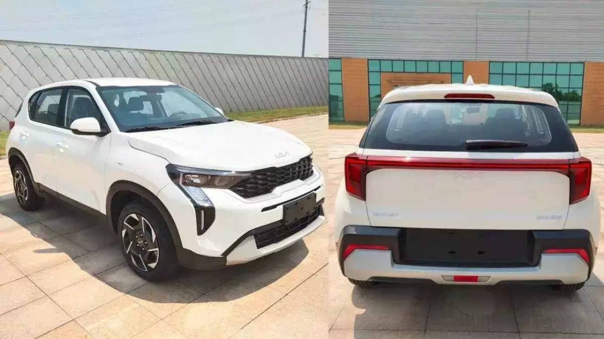 New Kia Sonet Facelift: भारत में लॉन्च होने से पहले नई Kia Sonet फेसलिफ्ट की तस्वीरें लीक, जान लीजिये इसमें क्या कुछ है खास!