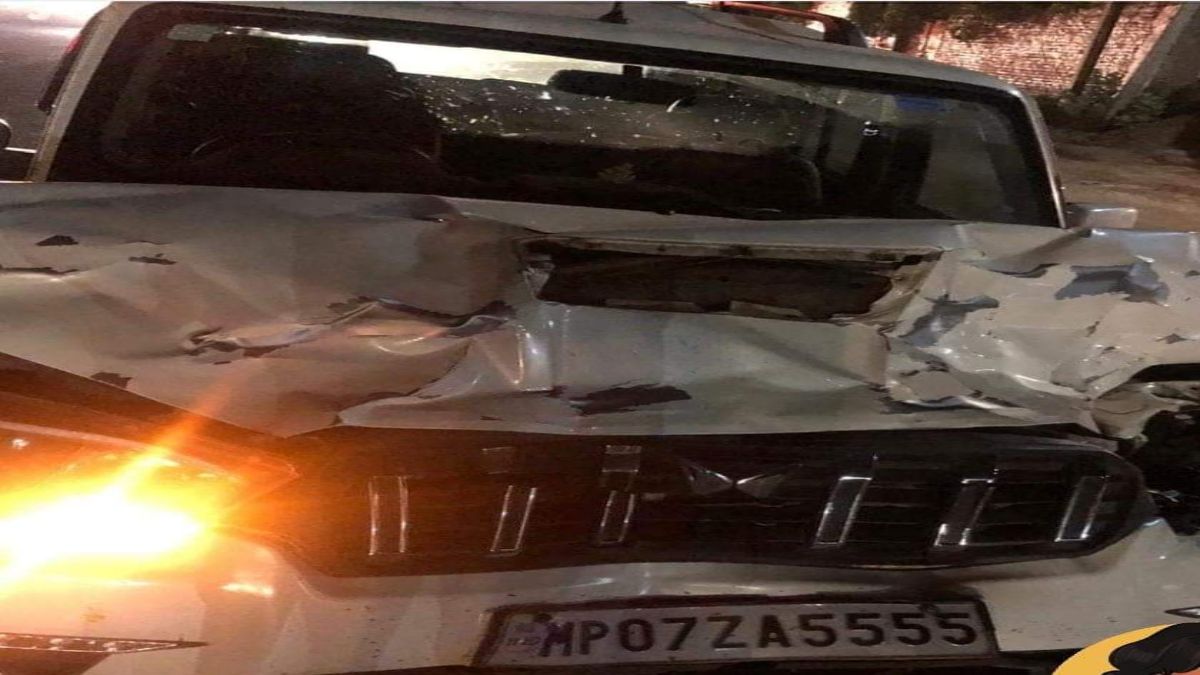 बाल बाल बचे कांग्रेस विधायकः देर रात गाय से टकराई गाड़ी, दूसरे वाहन से हुए रवाना
