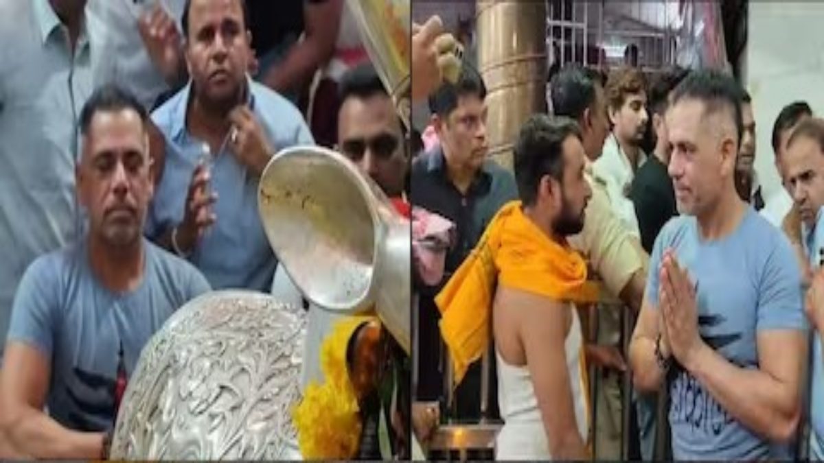 उज्जैन पहुंचे रॉबर्ट वाड्रा: बाबा महाकाल के दर्शन कर लिया आशीर्वाद, कहा- कर्नाटक की तरह MP में BJP को लगेगा झटका