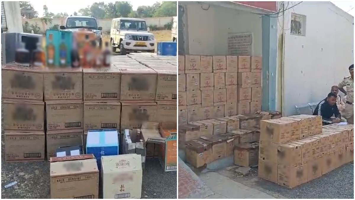 MP में शराब का जखीरा बरामद: सागर में 3 करोड़ से ज्यादा तो झाबुआ में चेकिंग के दौरान 1 करोड़ की अवैध शराब पकड़ाई 