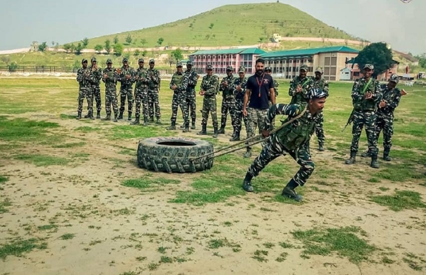CRPF प्रशिक्षु असिस्टेंट कमांडेंट का प्रशिक्षण शुरू, आपदाओं से निपटने का मिलेगा प्रशिक्षण