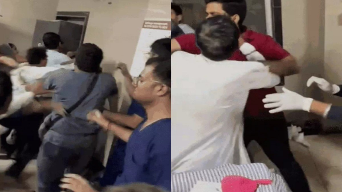 मेडिकल कॉलेज में डॉक्टरों ने मरीज के परिजनों से की मारपीट, Video वायरल होने के बाद मामला दर्ज