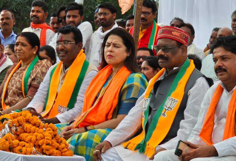 भाजपा का सीएम चेहरा ‘कमल फूल’ : कांग्रेस सरकार पर बरसीं राष्ट्रीय प्रवक्ता मीनाक्षी, कहा – वादाखिलाफी कर जनता का लूटा पैसा