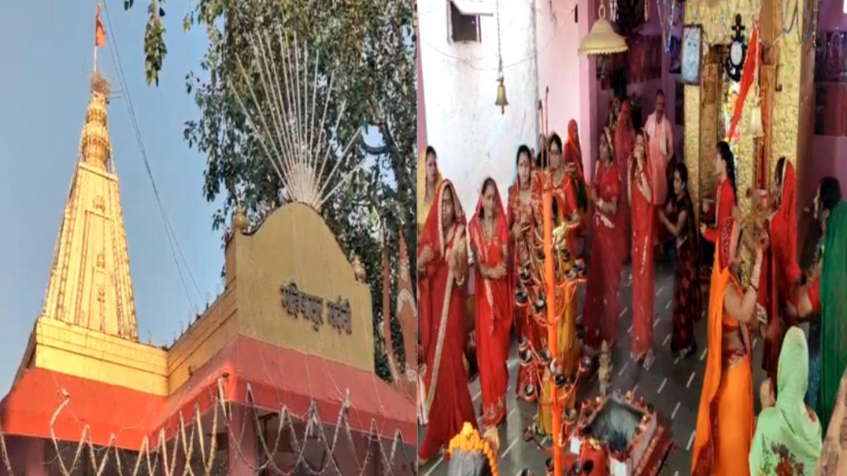 Shardiya Navratri 2023 : देपालपुर का हजारों वर्ष पुराना मां महिषासुर मर्दिनी देवी माता मंदिर, नवरात्रि के पहले दिन उमड़ी श्रध्दालुओं की भीड़