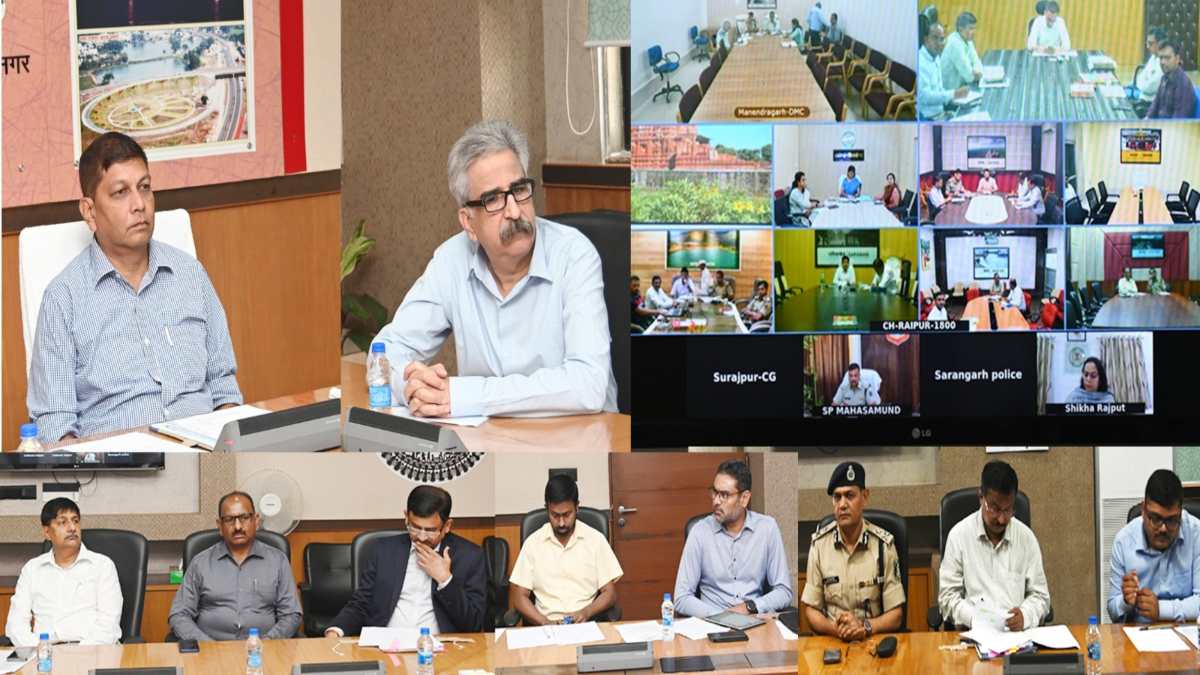 CG Election 2023 : छत्तीसगढ़ में चुनाव को लेकर मुख्य सचिव ने ली अधिकारियों की बैठक, दिए ये आवश्यक निर्देश