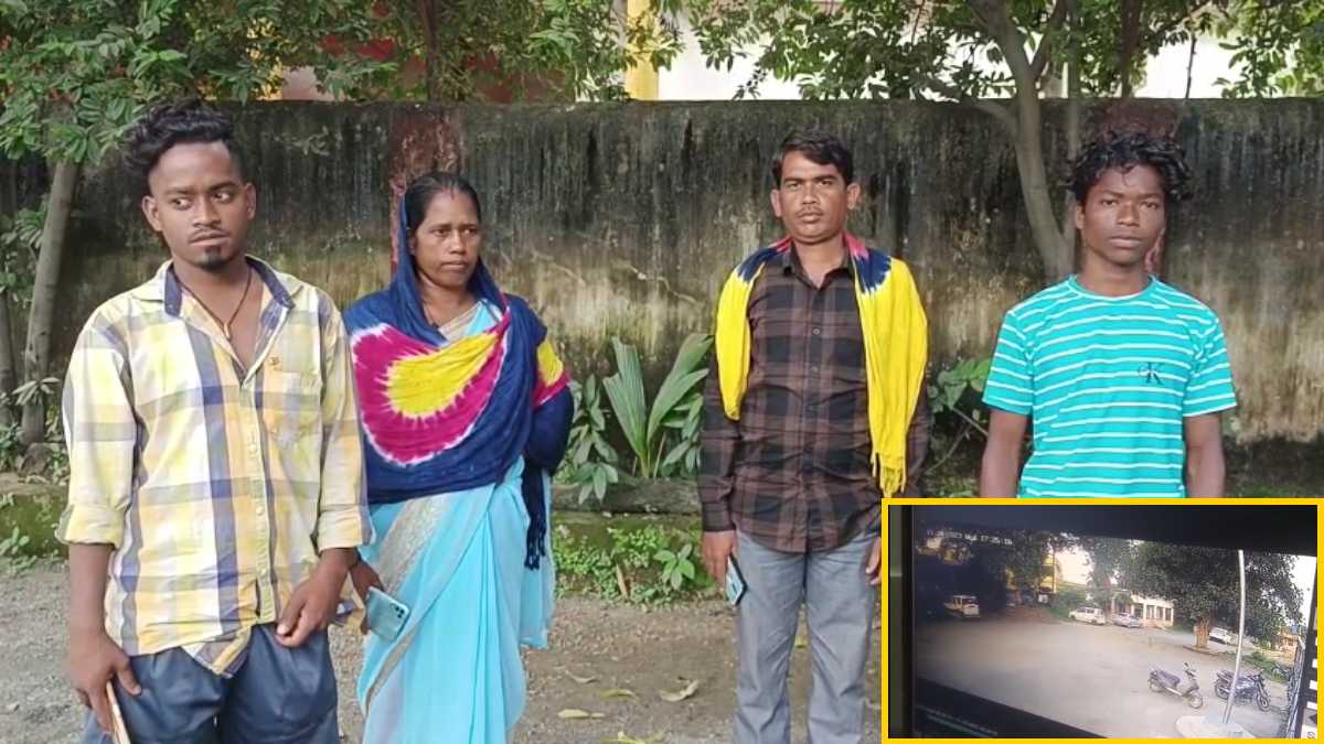 पुलिस के नाक के नीचे कांड : ठगी का रिपोर्ट दर्ज कराने आई महिला तो थाने से चोरी हो गई बाइक, देखें Video …