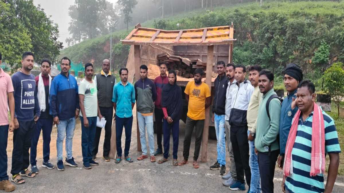 वन संपदा पर खाकी ने मारी सेंध! ASI कर रहा था कीमती लकड़ियों की तस्करी, आधी रात को फॉरेस्ट की टीम ने रंगे हाथ दबोचा