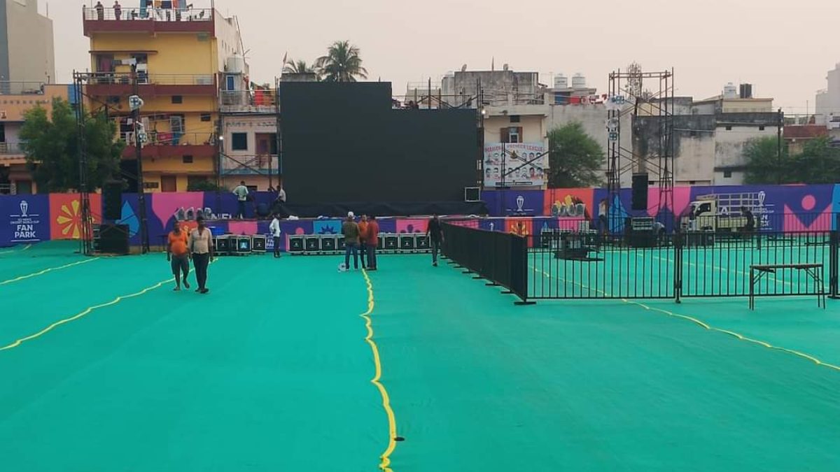 IND vs PAK World Cup 2023 : रायपुर में फैन पार्क मेले का किया गया आयोजन, 5000 लोग एक साथ देखेंगे India Pakistan का Live Match