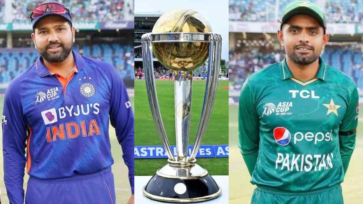 India vs Pakistan World Cup 2023 : मोदी स्टेडियम में भारत के गेंदबाजों ने बरपाया कहर, 191 रन पर ढेर हुई पाकिस्तान की टीम