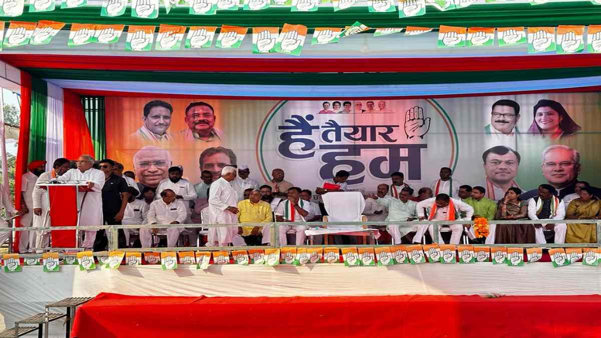 कांग्रेस की नामांकन रैली में भाजपा पर बरसे CM : राजनांदगांव में भूपेश बघेल ने कहा – शाह-मोदी धान खरीदी पर झूठ बोलकर गए, रमन सिंह ने दो साल का बोनस तक नहीं दिया