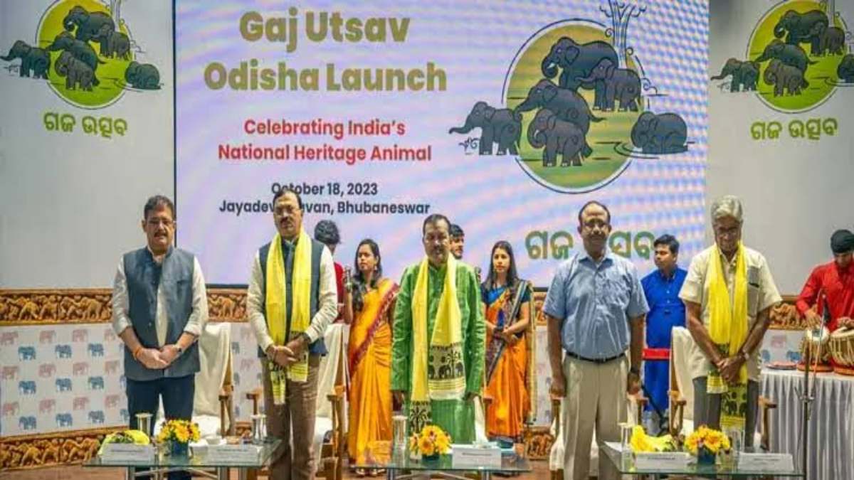 ODISHA NEWS : हाथी संरक्षण के लिए ‘गज उत्सव’ अभियान की शुरुआत, राज्य सरकार और WTI की पहल