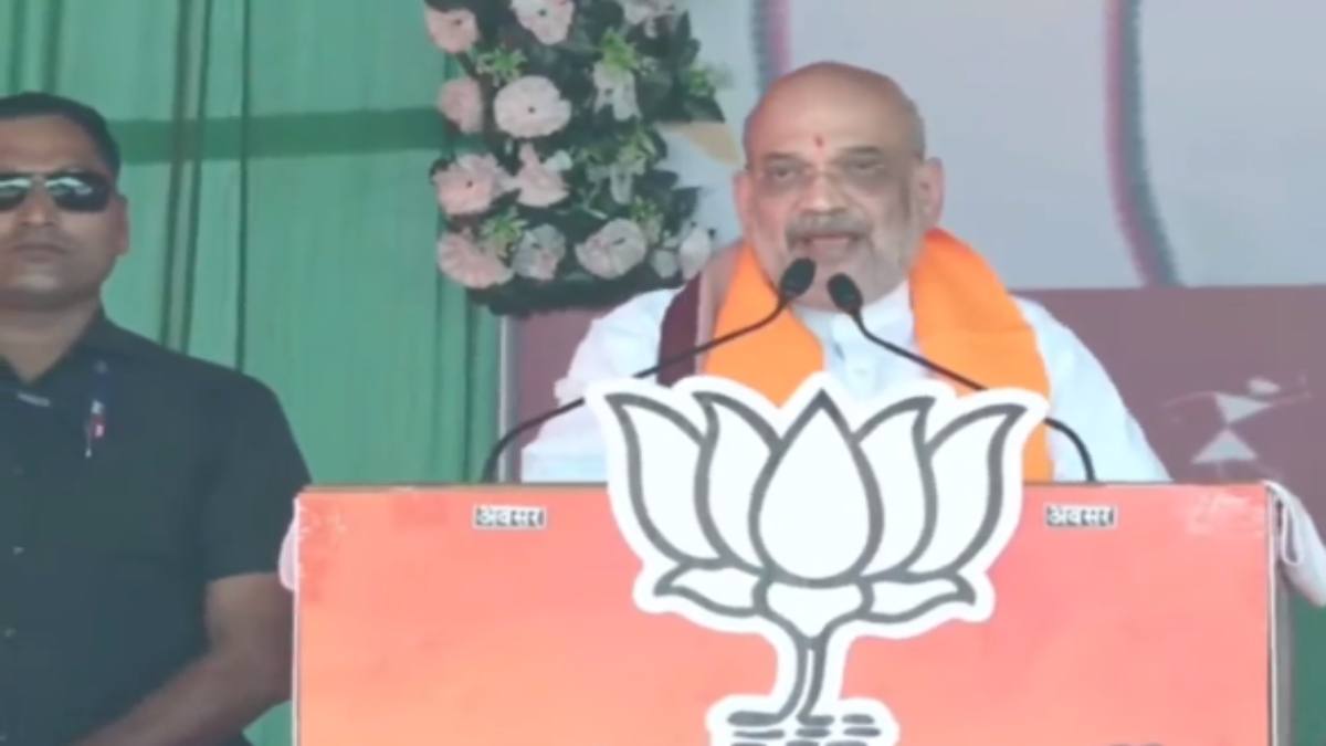 कांग्रेस सरकार पर बरसे अमित शाह, कहा – NMDC का नहीं होगा निजीकरण