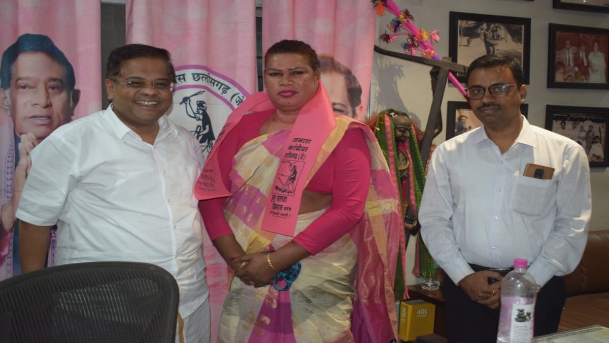 CG Assembly Election 2023 : पूर्व महापौर मधु किन्नर ने थामा जनता कांग्रेस का दामन, इस सीट से लड़ेंगी चुनाव