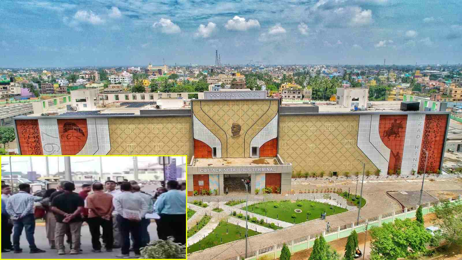 5टी चेयरमैन ने कटक में नेताजी बस टर्मिनल का किया दौरा, सुविधाओं के बारे लिया फीडबैक