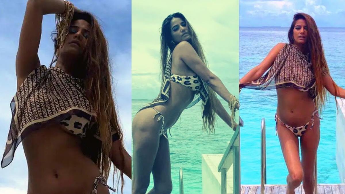 मल्टीकलर बिकिनी में Poonam Pandey ने दिखाया अपना Hot अंदाज, सोशल मीडिया पर शेयर किया फोटो …