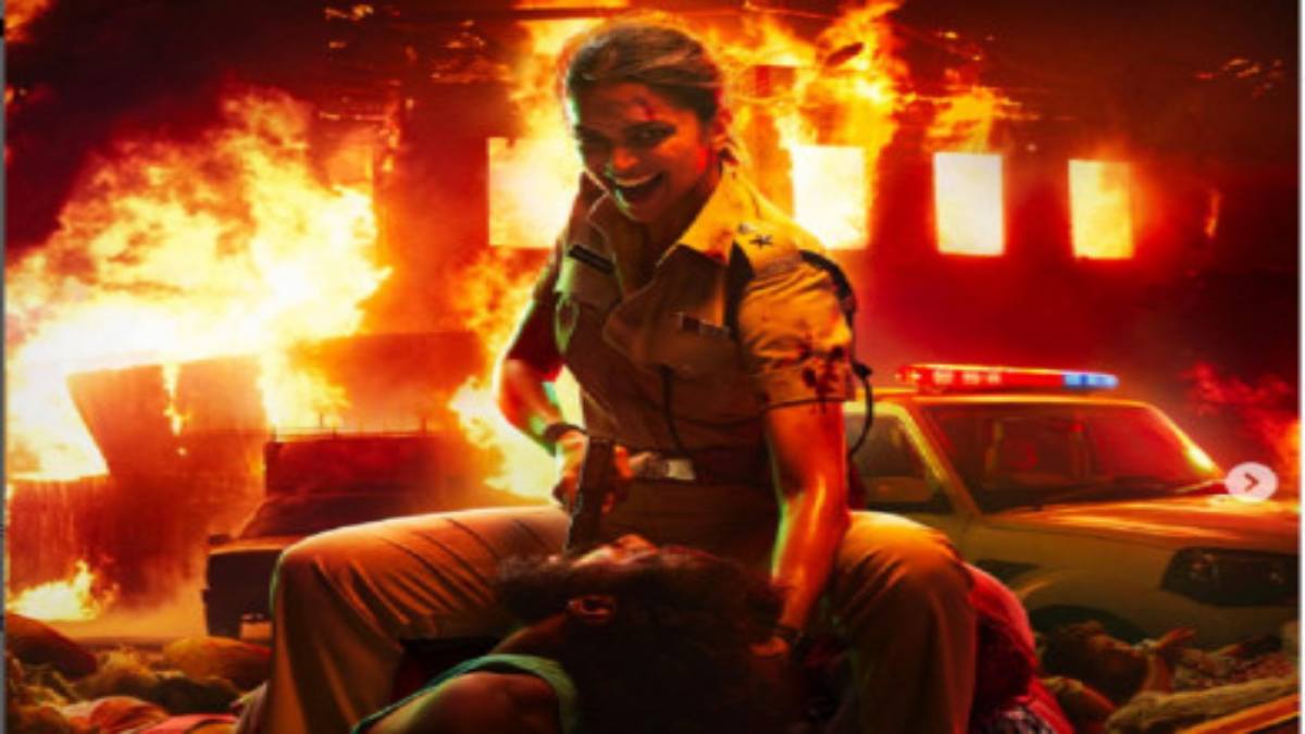 Singham Again : वर्दी में नजर आईं लेडी सिंघम, दिखा दमदार लुक