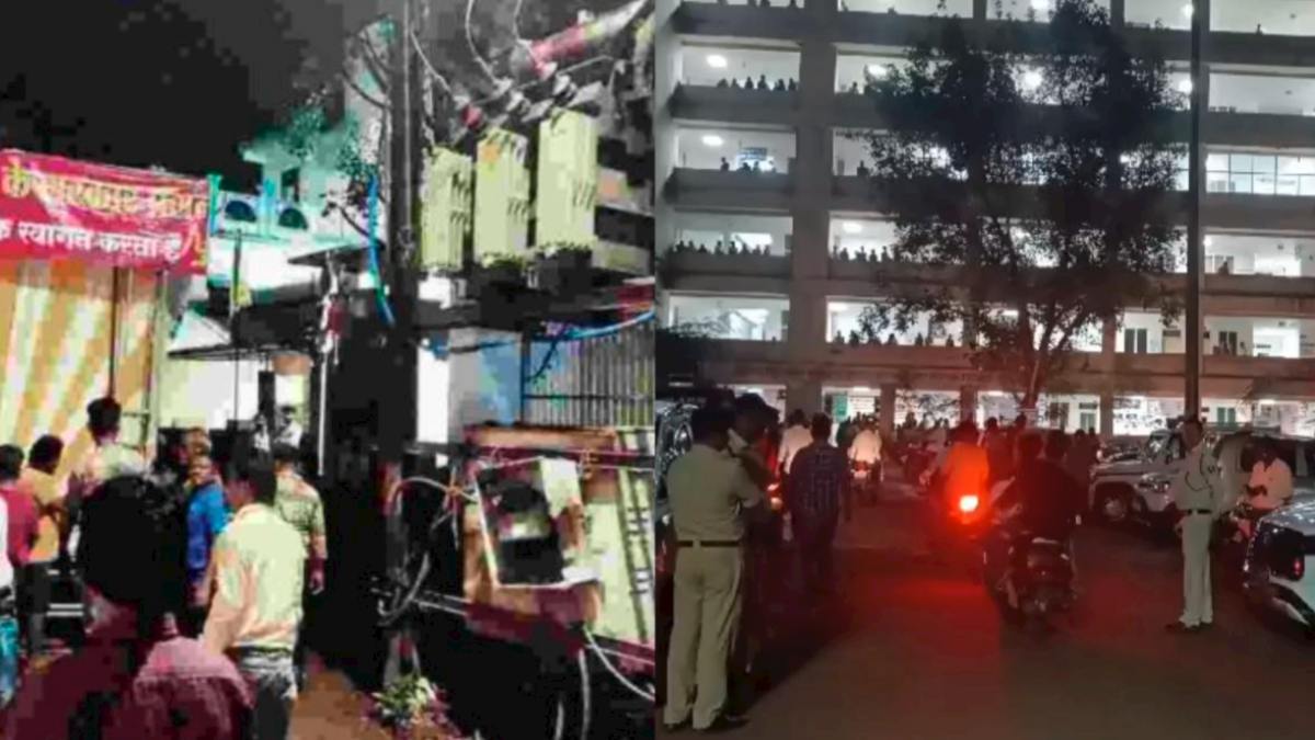गणेश झांकी विसर्जन के दौरान हादसा: ट्रैक्टर में करेंट फैलने 3 युवक झुलसे, 2 की मौत, इधर तीन युवकों में हुई चाकूबाजी में एक की गई जान
