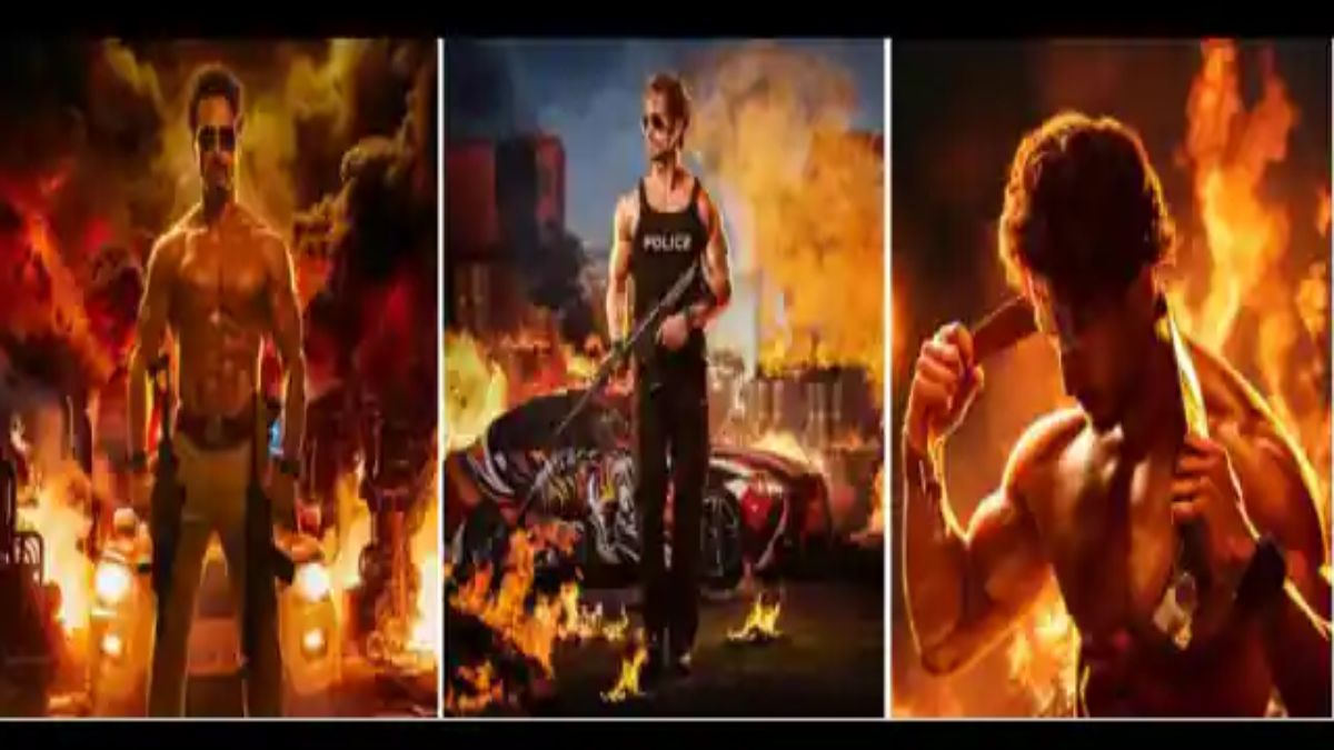सिंघम अगेन से Deepika Padukone के बाद सामने आया Tiger Shroff का फर्स्ट लुक, फैंस बोले – ब्लॉकबस्टर है बॉस …