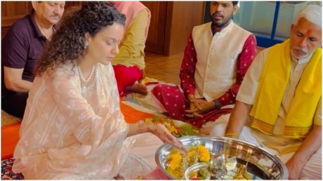 अयोध्या पहुंची कंगना रनौत, बोली- वेटिकन सिटी की तर्ज पर सबसे बड़ी तीर्थ बनेगी अयोध्या