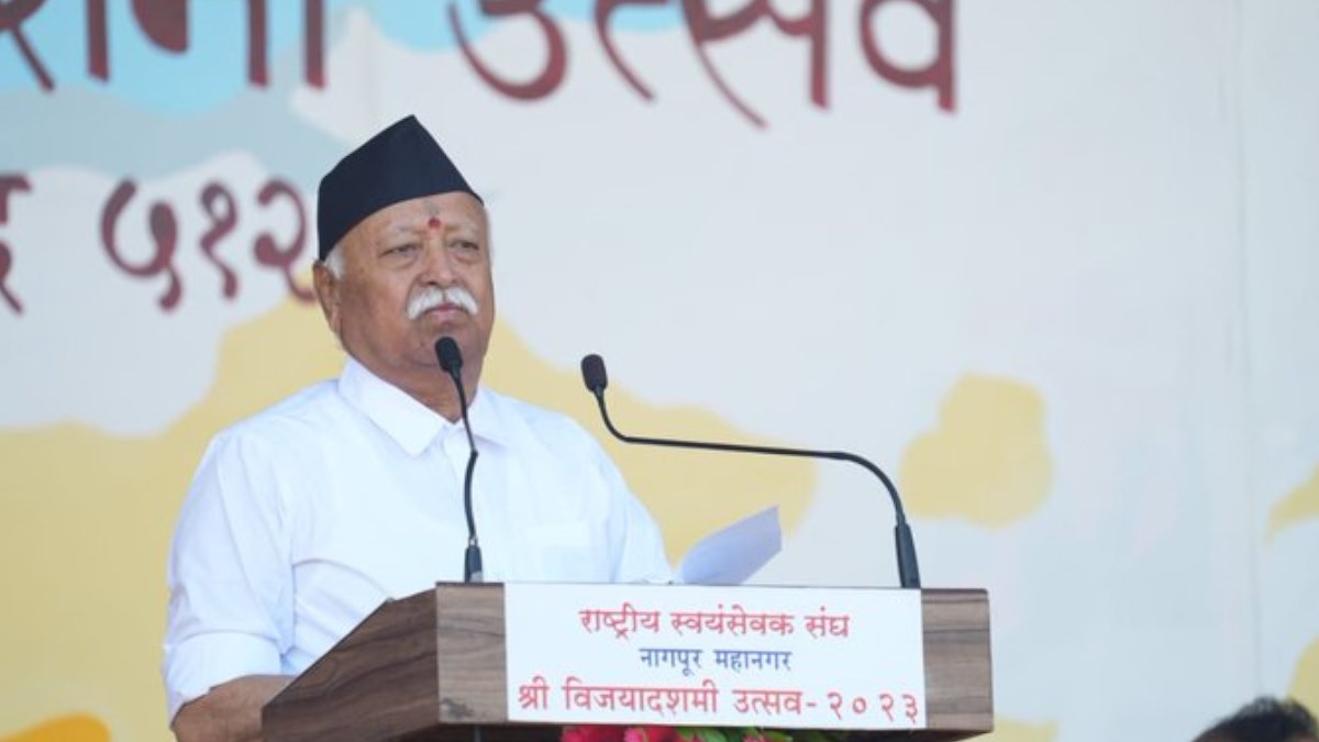 जबलपुर पहुंचे RSS प्रमुख मोहन भागवत, मतदान के बाद दौरे को लेकर शुरू हुईं अटकलें