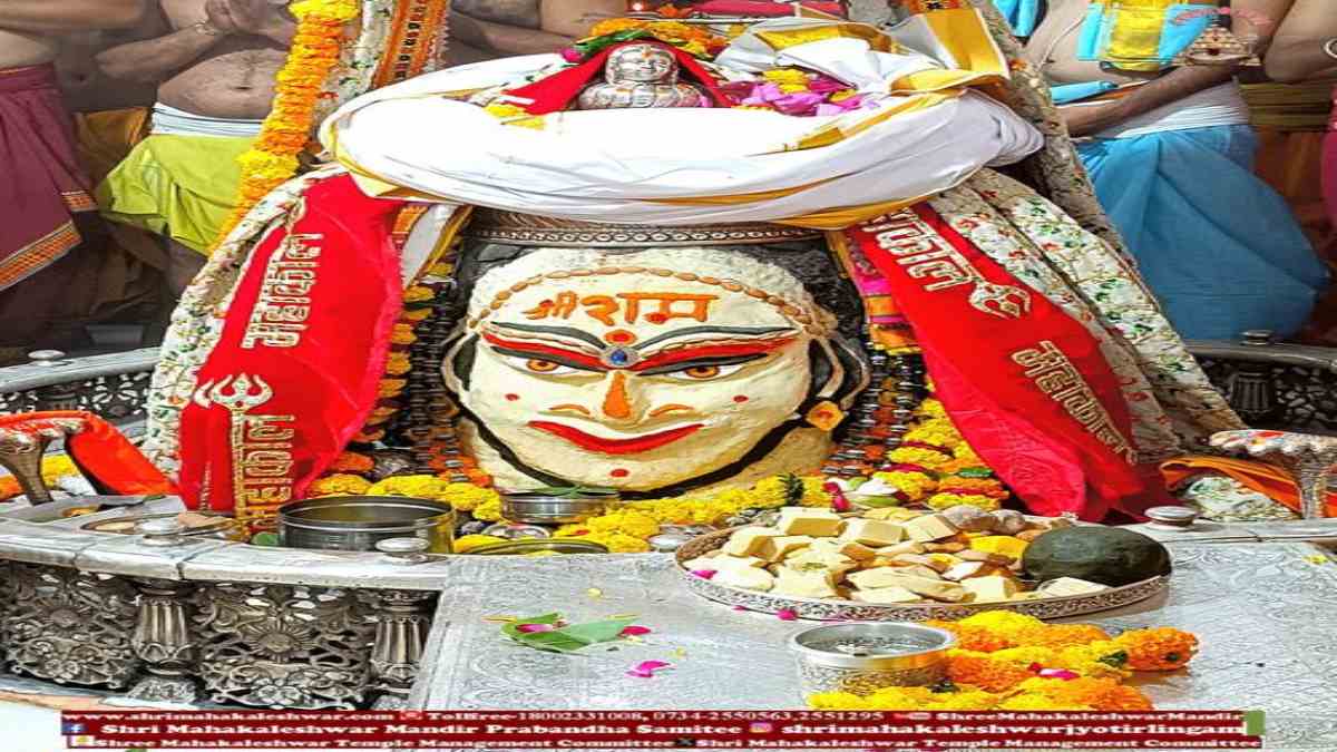 23 अक्टूबर महाकाल आरती: नवरात्रि के नौवें दिन भगवान महाकाल का विशेष श्रृंगार, घर बैठे यहां कीजिए दर्शन