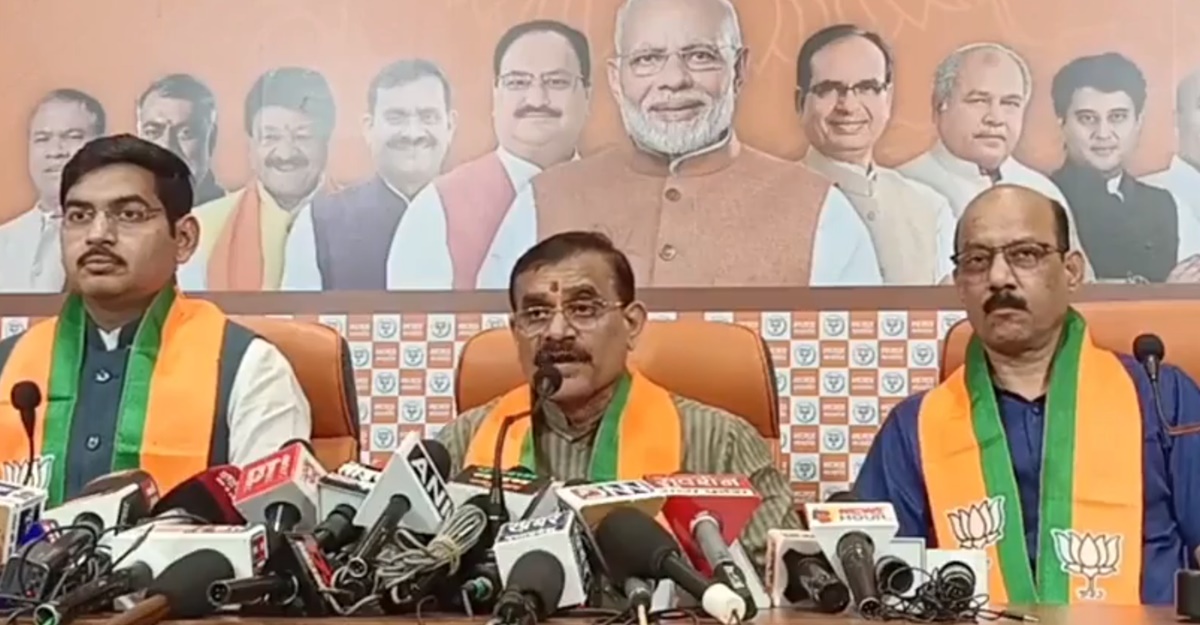 VD शर्मा ने कांग्रेस पर बोला हमला: कर्नाटक IT रेड में 42 करोड़ पर कहा- MP-CG, तेलंगाना में खपाने की थी तैयारी, कमलनाथ को बताया कांग्रेस सरकार के भ्रष्टाचार का ATM