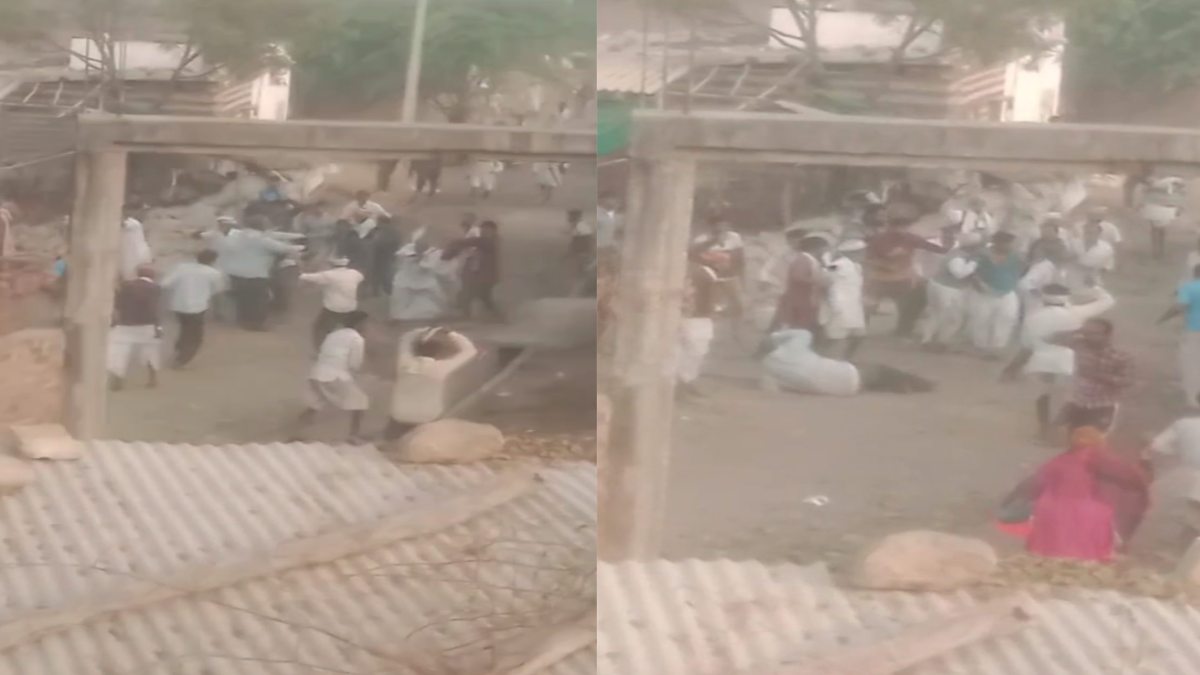 जमीनी विवाद में दो पक्ष भिंडे: खूनी संघर्ष में 13 लोग घायल, पुलिस ने संभाला मोर्चा