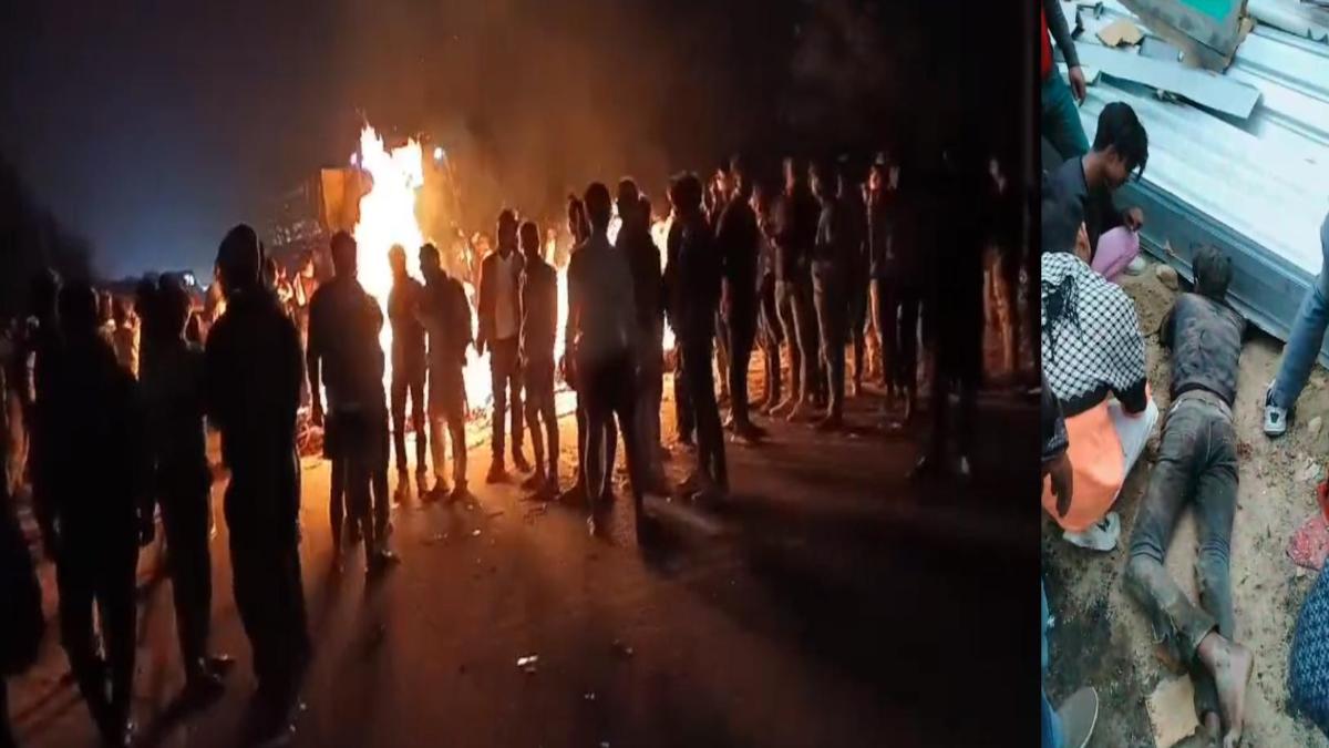 MP ACCIDENT: छिंदवाड़ा में ब्रेक फेल होने के बाद पलटा ट्रक, टिन की शीट में दबने से कटा हेल्पर का हाथ, मुरैना में शराबियों ने दंपति को कार से मारी टक्कर