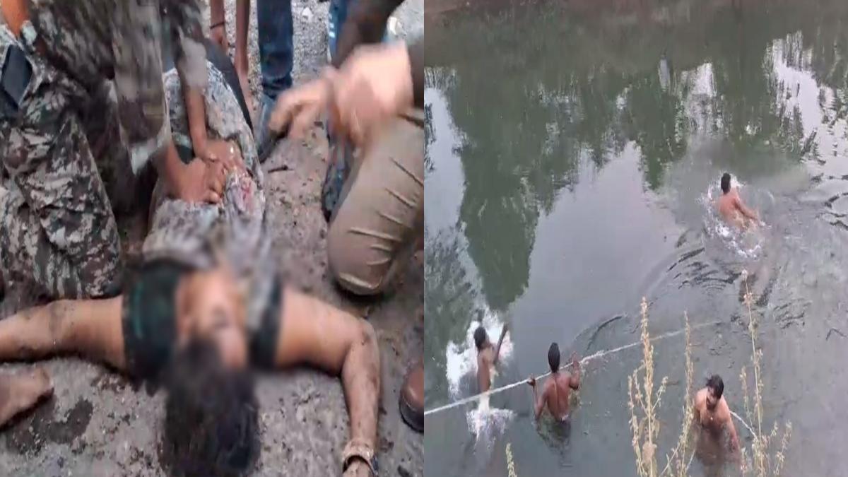 काल के गाल में समाया परिवार: अनियंत्रित होकर नहर में गिरी कार, 7 साल की बच्ची और मां की मौत, दर्शन के लिए जा रहे थे सभी