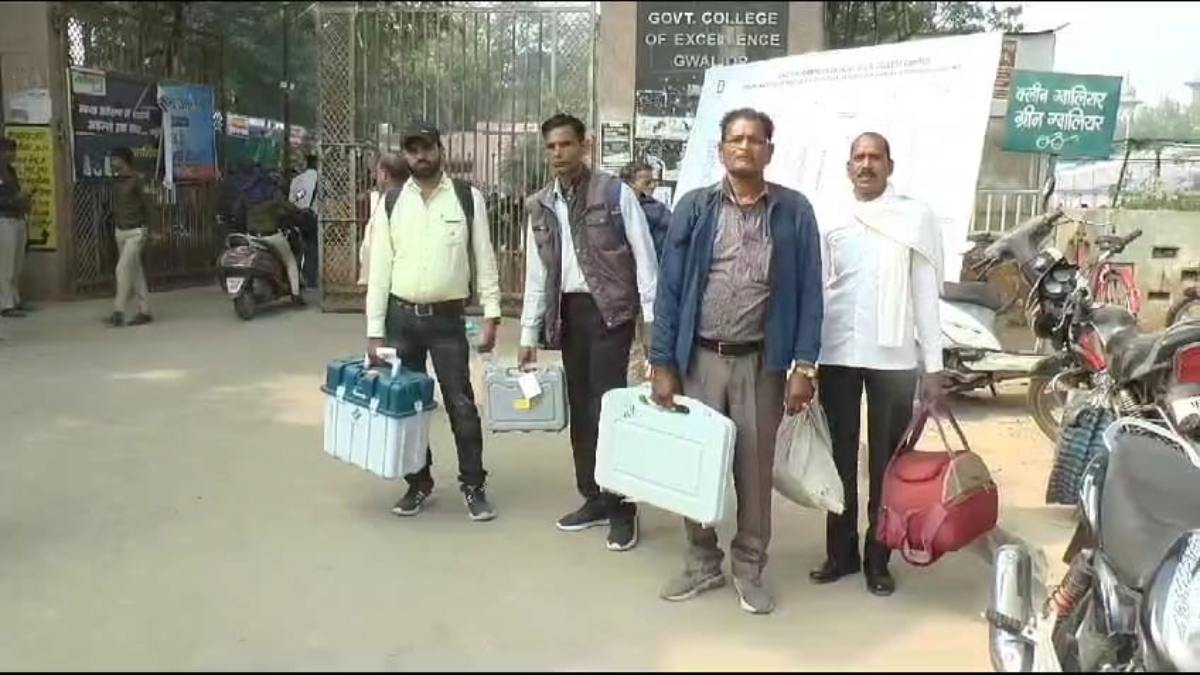 MP Election 2023: ग्वालियर की 6 विधानसभाओं में 1662 मतदान केंद्र, 1147 केंद्रों पर होगी बेब कास्टिंग, सुरक्षा के लिए किए गए पुख्ता इंतजाम