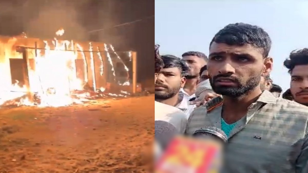 भाजपा को वोट देने से मना करना पड़ा महंगा: दिवाली के दिन घर में दबंगों ने लगाई आग, कुछ दिन पहले युवक के साथ की थी मारपीट, पुलिस पर लगे गंभीर आरोप