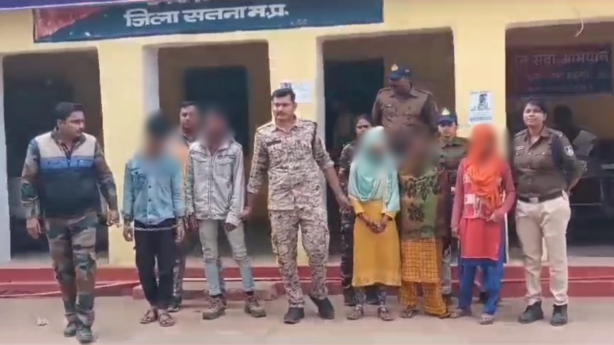 नाबालिग किशोरी से लव जिहाद और धर्मांतरण का मामला, 5 आरोपियों को पुलिस ने भेजा जेल