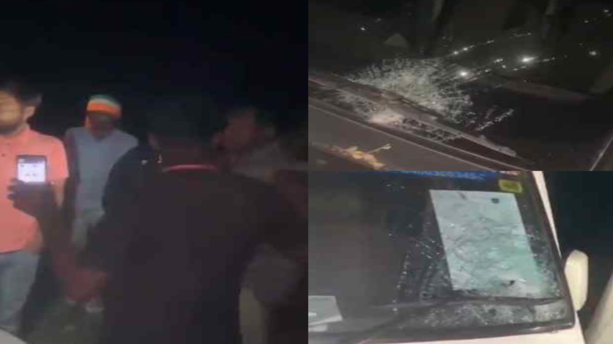 MP में जनसंपर्क से लौट रहे विधायक की गाड़ी पर हमला: सुनसान जगह पर किया पथराव, दो वाहनों के शीशे टूटे,  आरोपी गिरफ्तार
